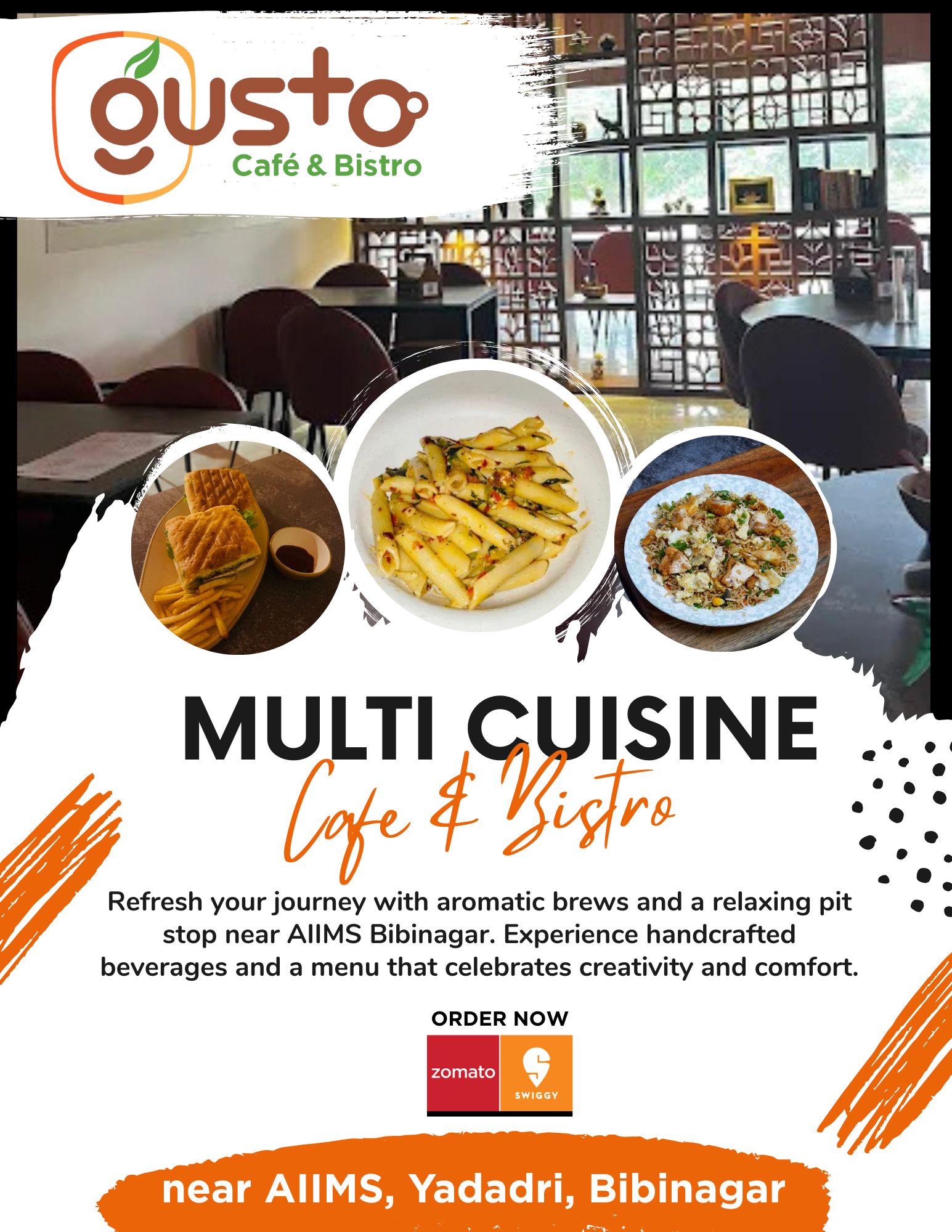 How Gusto Cafe Creates the Perfect Travel Break Vibe