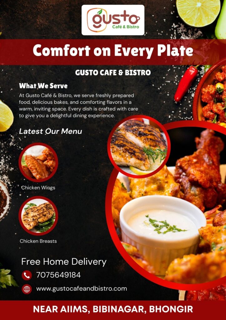 roadside café near Warangal Highway 